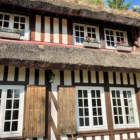 Veritable Chaumiere Normande Familiale Proche Bourg - Sauna - Fitness Le Breuil-en-Auge
