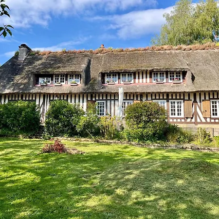 Veritable Chaumiere Normande Familiale Proche Bourg - Sauna - Fitness * Le Breuil-en-Auge