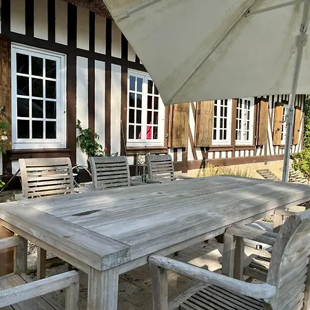 Veritable Chaumiere Normande Familiale Proche Bourg - Sauna - Fitness Le Breuil-en-Auge