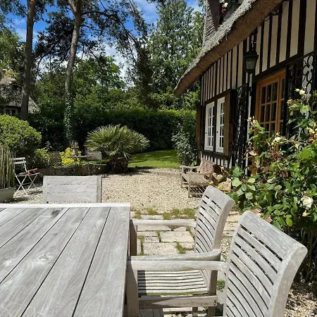 Chaumiere Proche Deauville - Sauna Et Fitness - Parc De 7000m2 Le Breuil-en-Auge